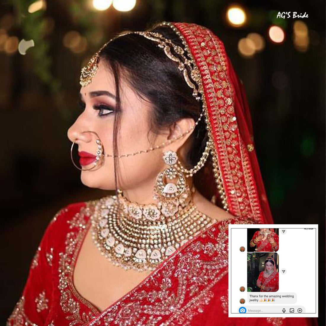 Shrasti Wedding's  Jewellery By AG'S