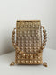 Kiran Ruby Golden Mobile Pouch