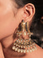 Kamalika Elephant Kundan Earrings