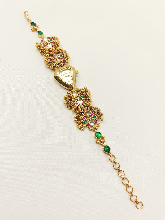Narayani's Paachi Kundan Watch
