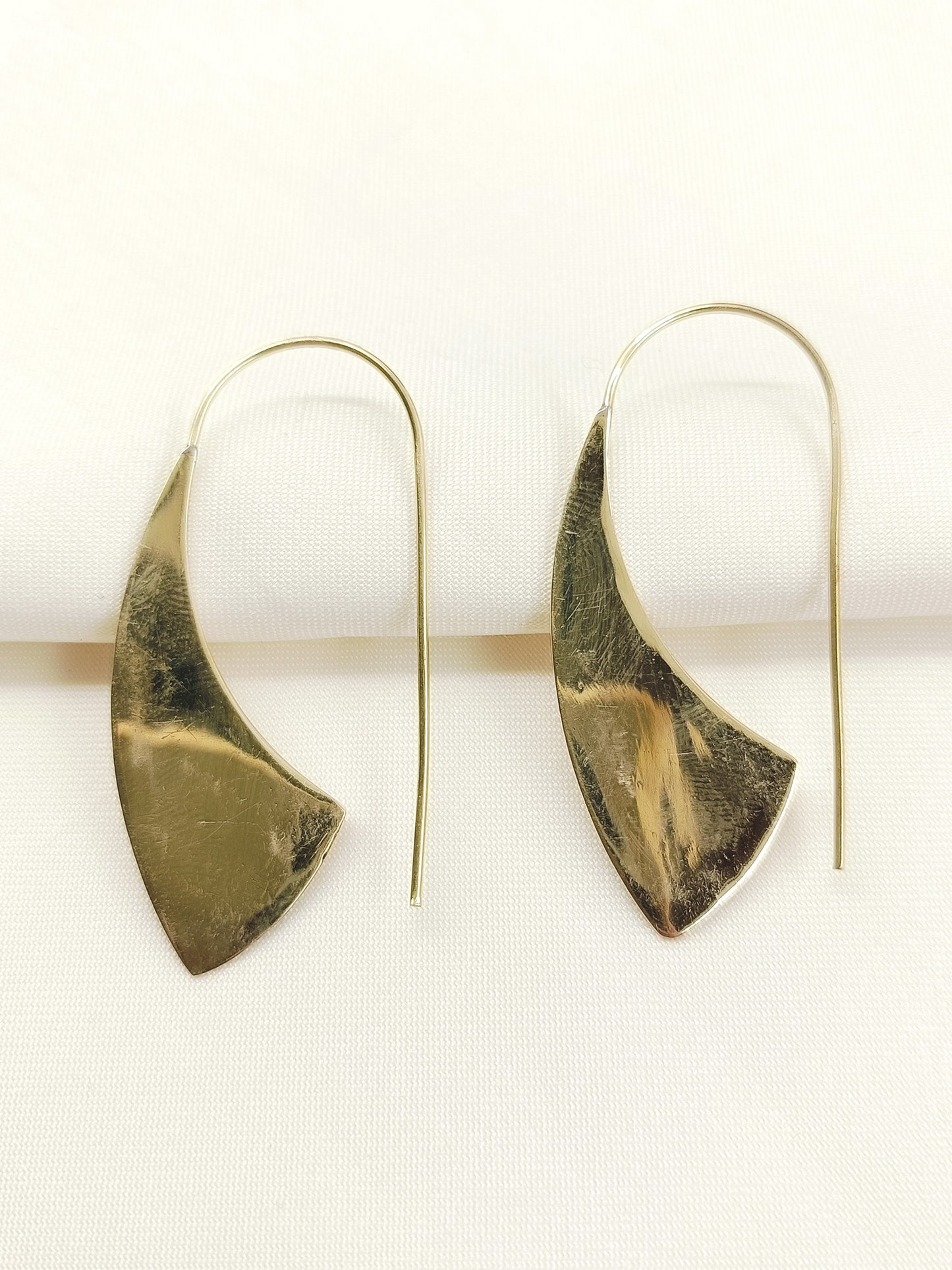 Alora Golden Men's Earrings