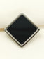 Karma Silver Men's Brooch