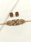 Subhashini Multi Colour Boutique Choker Navratna Set
