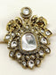 Elvian White Elephant Men's Brooch