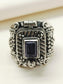 Nandi Purple Men's Finger Ring