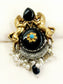 Lalit Black Horse Men's Brooch