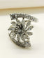 Bernadette 92.5 Silver American Diamond Finger Ring