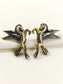 Odette Dual Tone Unicorn Men's Earring