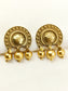 Subhashini Golden Oxidized Tops