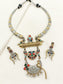Yasogamya Multi Colour Oxidized Hasli Styled Necklace Set
