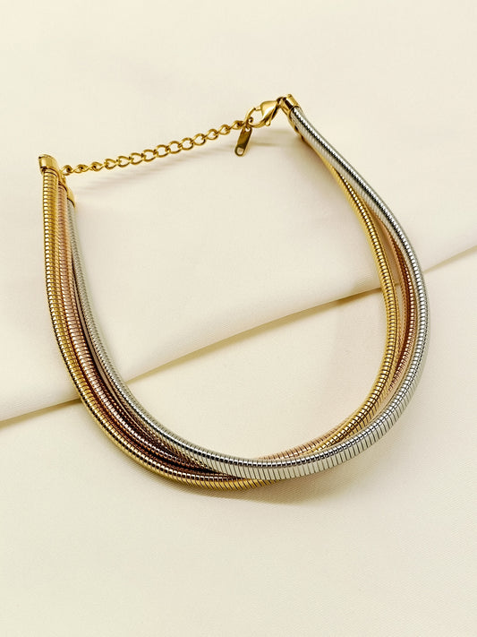 Esti Multi Colour Western Neckpiece