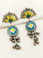 Prarthana Firozi Oxidized Earring