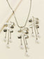 Chadni Silver Western Necklace Set