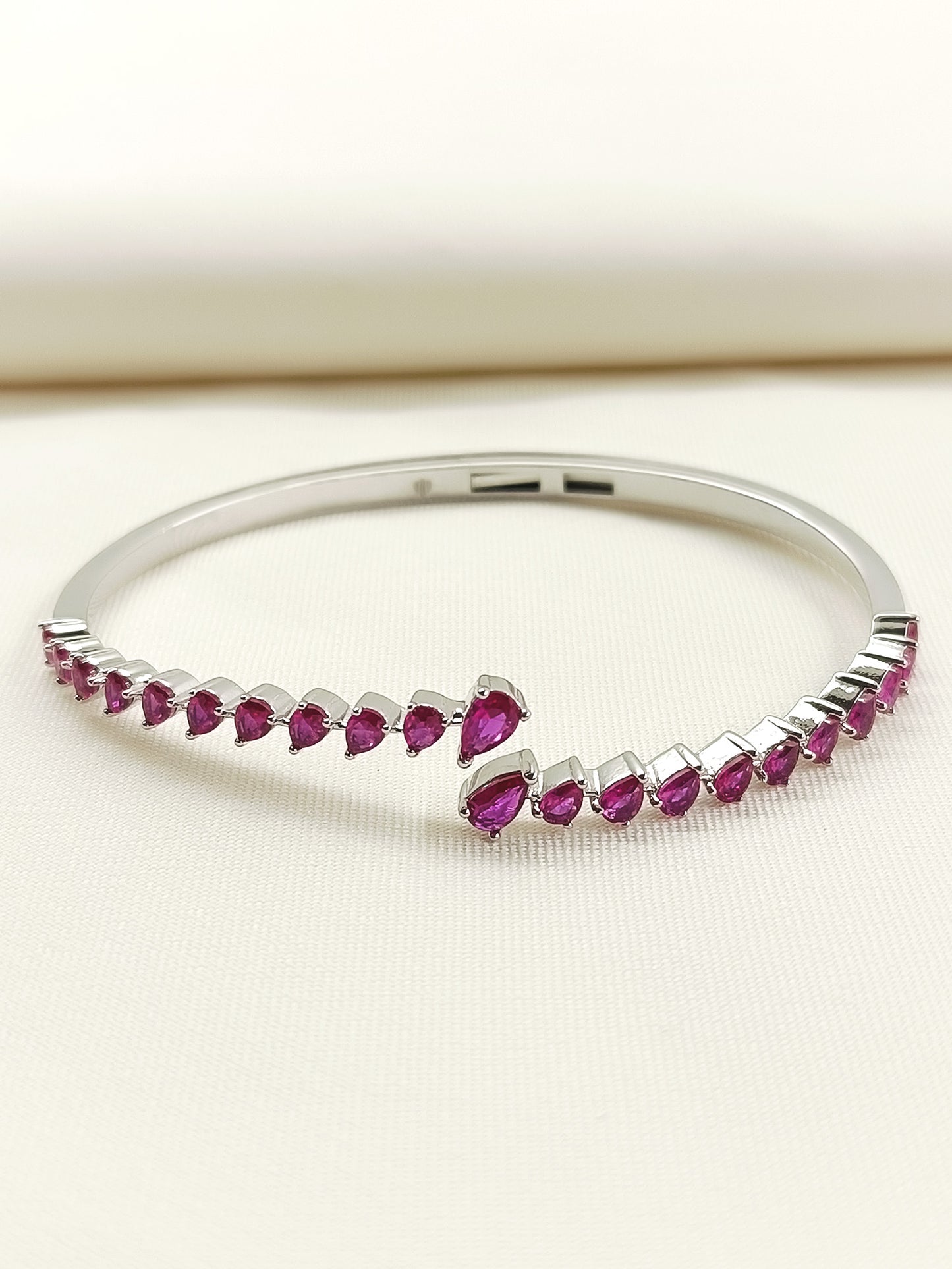 James Ruby American Diamond Bracelet