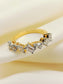 Sirisha 92.5 Silver Swarovski Stone Finger Ring