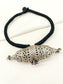 Odette Black Oxidized Neckpiece