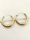Chetas Golden Men's Earring