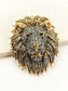 Samar Golden Lion Men's Brooch