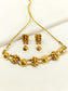 Salma Golden Ghungroo Oxidized Choker Set