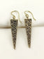 Cordlie Golden Men's Earrings