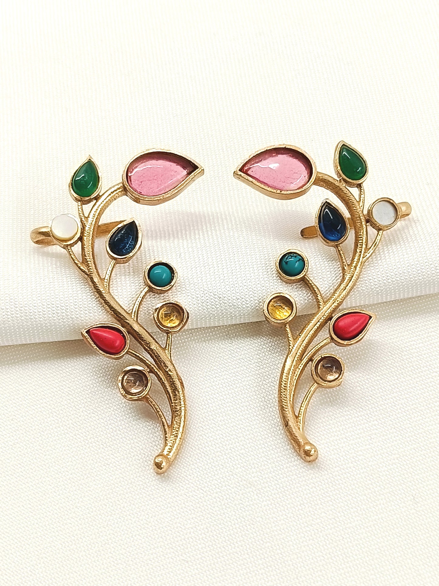 Bhavani Multi Colour Boutique Earcuffs