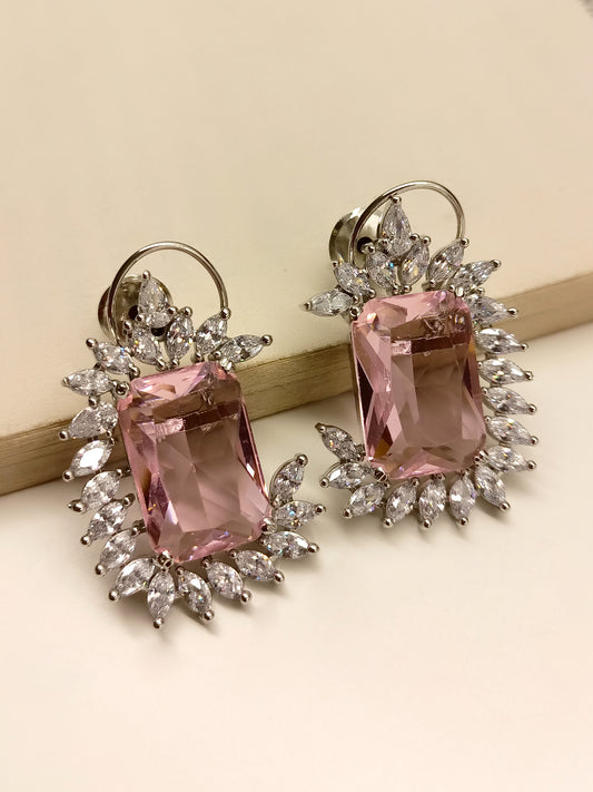 Ritu Pink American Diamond Tops