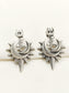 Charuni Plain Oxidized Earring