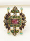 Sumona Multi Colour 92.5 Silver Finger Ring