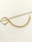 Divisha White AD Diamond Chain Nath