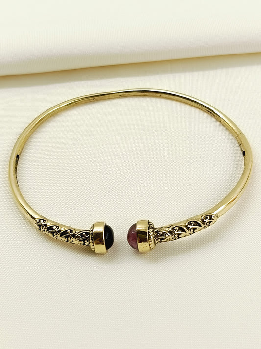 Jason Purple Stone Men's Bracelet