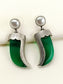 Harit Green Men's Earring