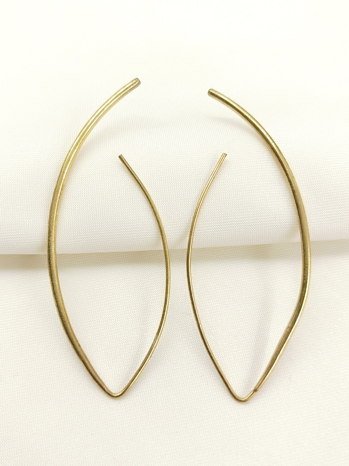 Seher Golden Men's Earrings