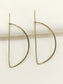 Aarvan Golden Men's Earrings