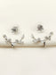 Kairan White 92.5 Silver Earcuff With Solitaire Stud