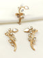 Chitrangda White Boutique Earcuff With Finger Ring