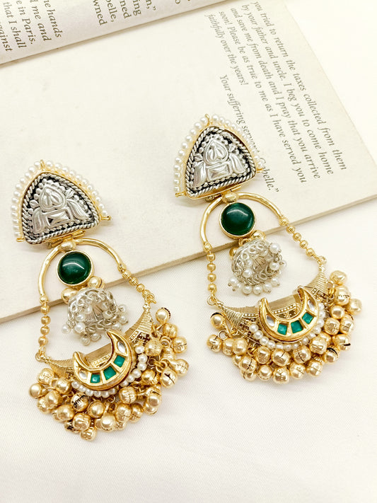 Aarchi Green Boutique Earrings