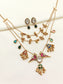 Riffat Multi Colour Kundan Necklace Set