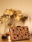 Madhvi Brown Evening Clutch