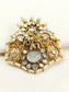 Rivan White Elephant Royal Men's Brooch