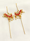 Jeenal Red Gold Plated Kundan Ear Cuff [ Price is for Pair ]