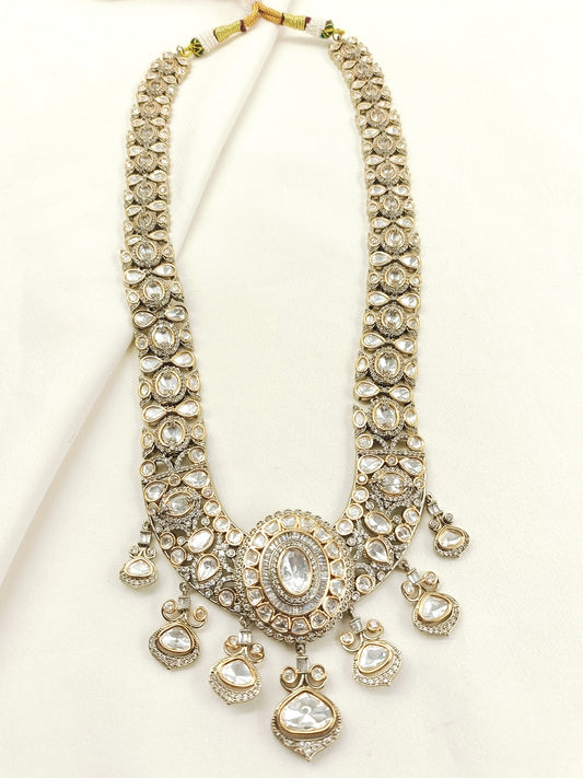 Paresh White Groom Victorian Neckpiece