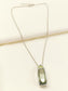 Ridhima Light Green 92.5 Silver Prasiolite Amethyst Stone Pendal