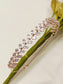 Snehita American Diamond Rose Gold Plated Hair Band