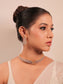 Raissa White American Diamond Choker Set