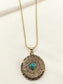 Chinmay Golden Men's Neckpiece