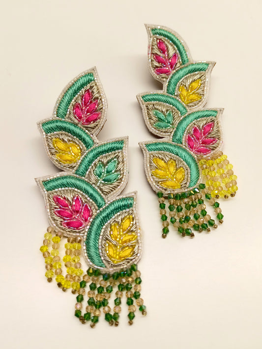 Zai Multi Colour Handmade Earrings
