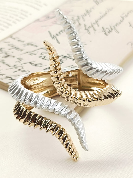 Zufra Golden N Silver Western Bracelet