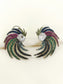 Varya Multi Colour Rainbow Victorian Wing Tops