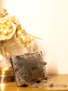 Munmun Silver Evening Clutch