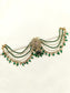 Bhagyalaxmi Green Hair Brooch